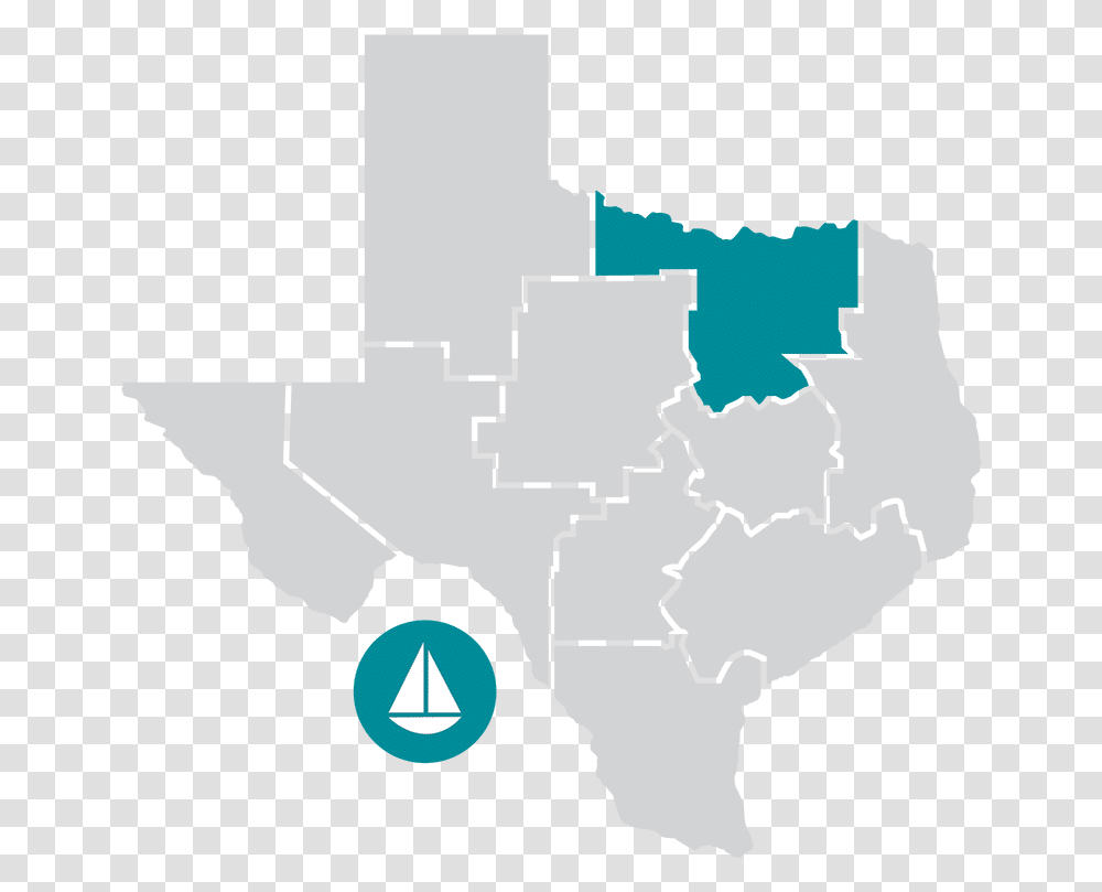 Lakes Trail Region Authentic Texas Vertical, Map, Diagram, Plot, Atlas Transparent Png