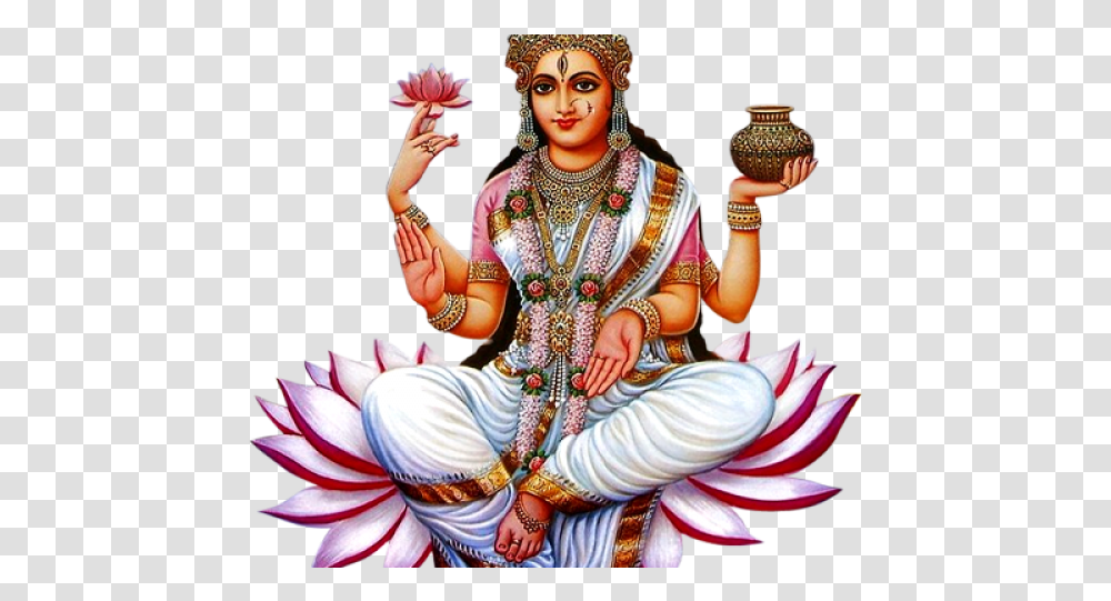 Lakshmi Images Goddess Ganga, Person, Worship Transparent Png