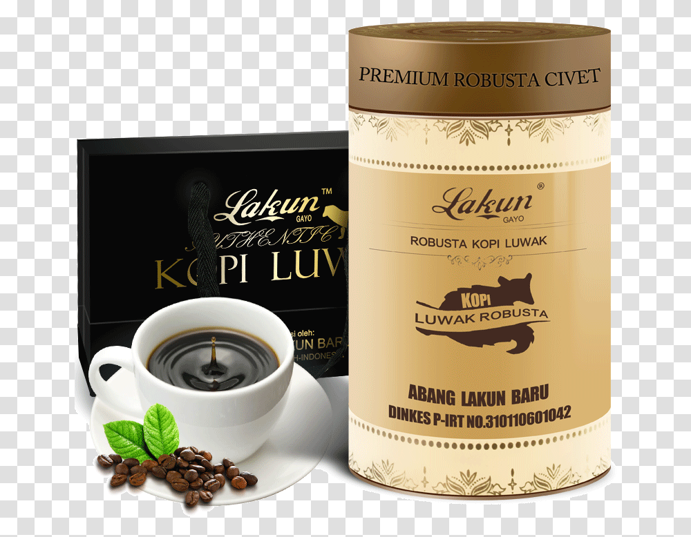 Lakun Gayo Indonesia Imported Queensland Civet Kapeng Barako, Coffee Cup, Beverage, Drink, Pottery Transparent Png