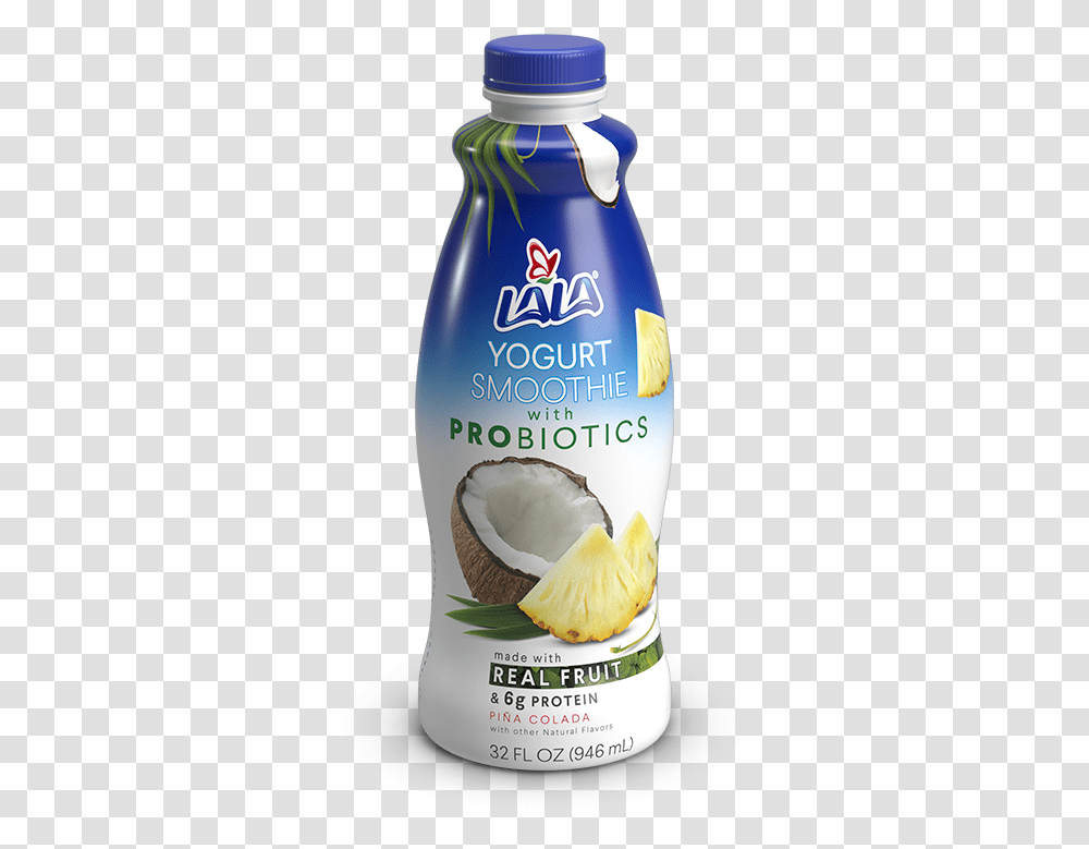 Lala Yogurt Smoothie Probiotic, Plant, Bottle, Fruit, Food Transparent Png