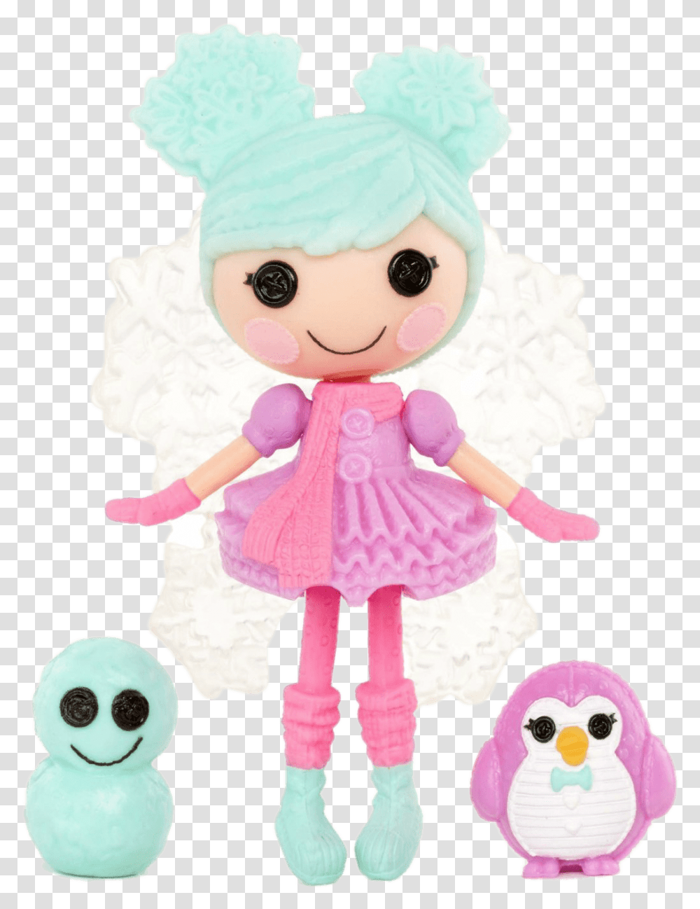 Lalaloopsy Mini Doll Candle Slice O Lalaloopsy Sweater Snowstorm, Toy, Person, Human, Figurine Transparent Png