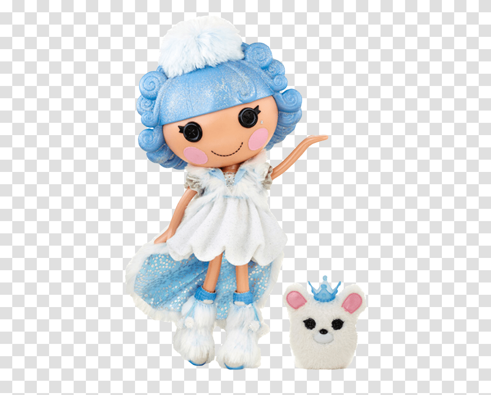 Lalaloopsy Toy Aesthetic Blue Blueaesthetic Snowy Lalaloopsy Ivory Ice Crystals, Doll, Person Transparent Png