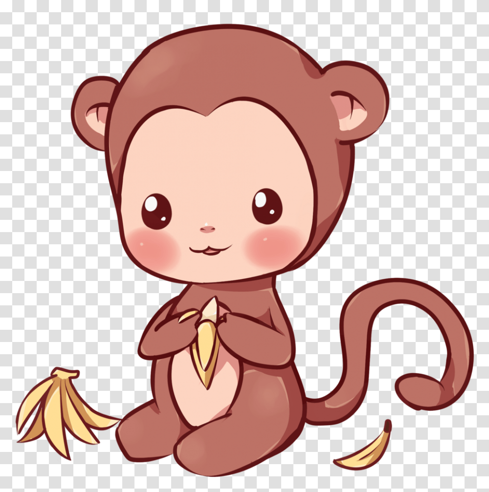 Lama Clipart Cute Anime Cute Kawaii Monkeys, Doll, Toy, Cupid, Elf Transparent Png