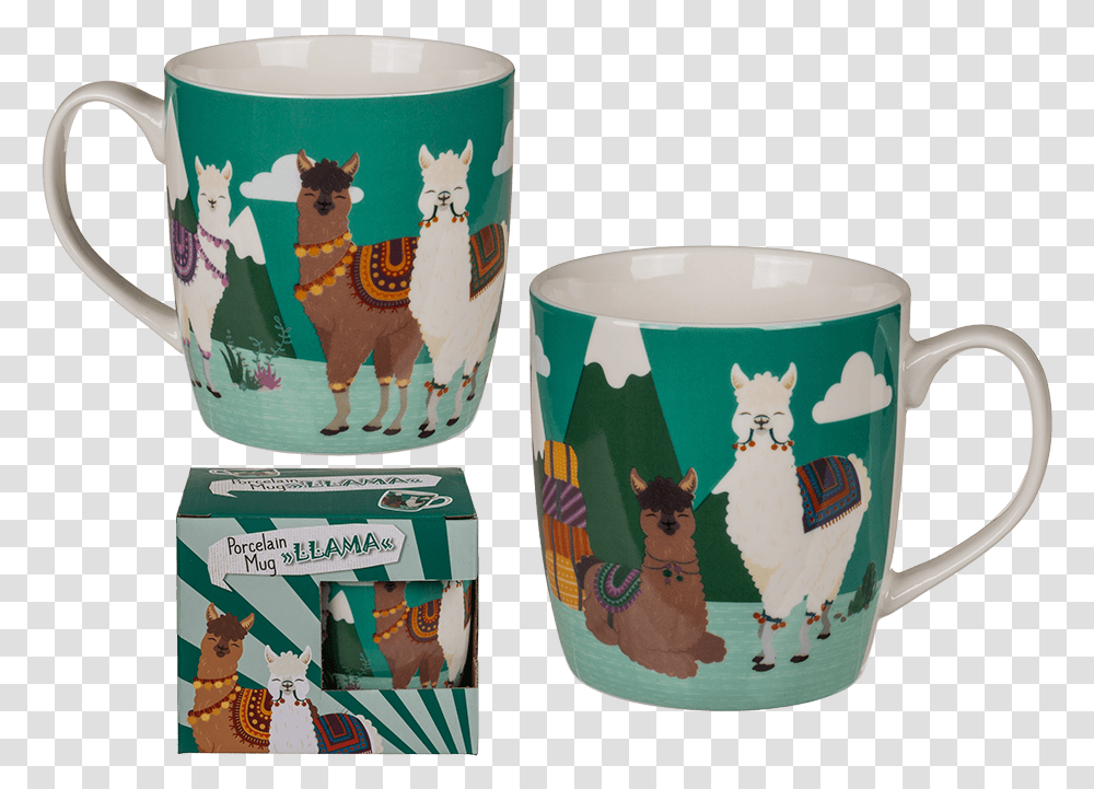 Lama En Ceramique, Coffee Cup, Dog, Pet, Canine Transparent Png