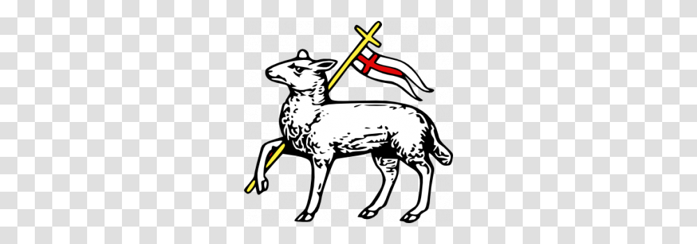 Lamb And Cross Clipart Free Clipart, Animal, Mammal, Person, Human Transparent Png