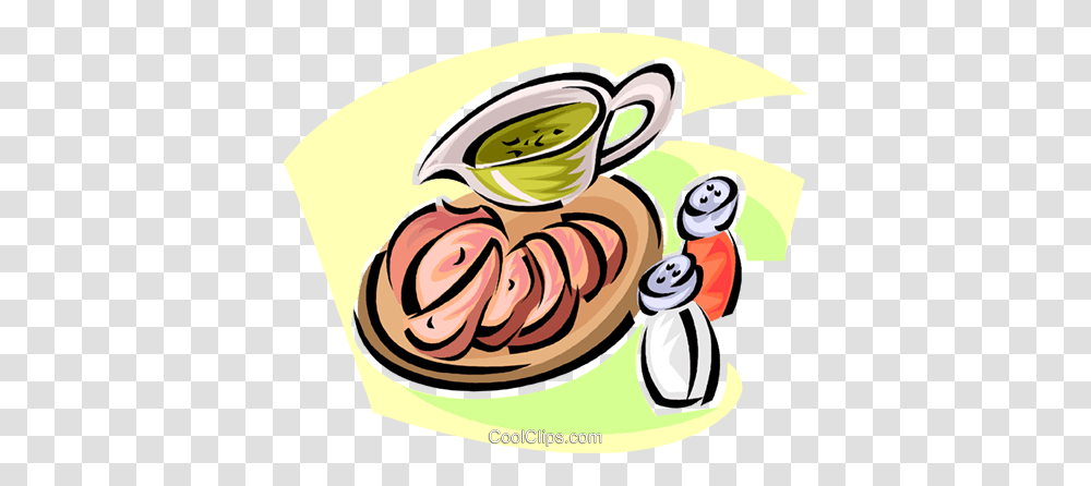 Lamb And Mint Jelly Royalty Free Vector Clip Art Illustration, Food, Culinary, Meal Transparent Png