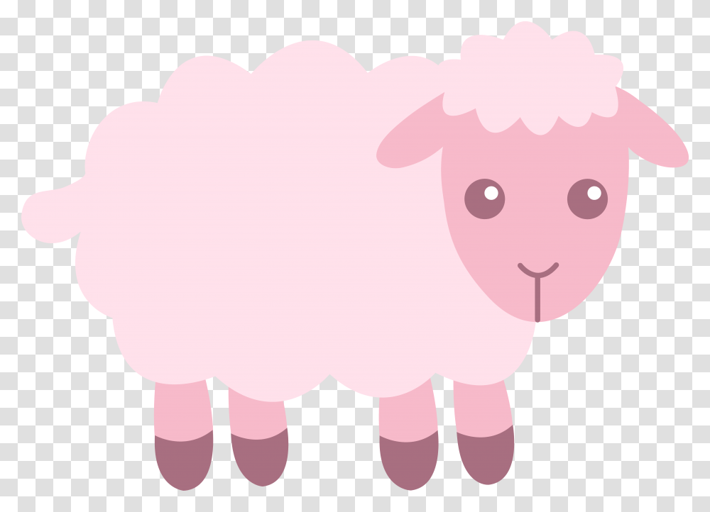 Lamb Clip Art Pink Sheep Clipart, Animal, Mammal, Texture, Teeth Transparent Png