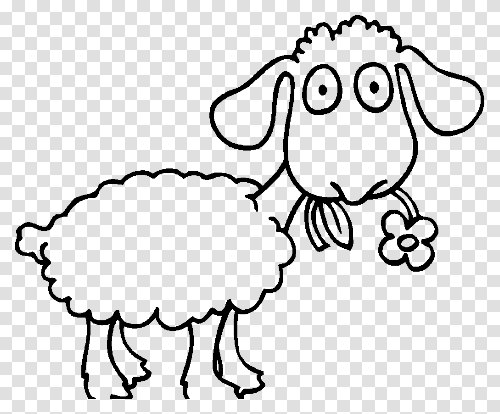 Lamb Clipart Coloring, Animal, Bird, Mammal, Ostrich Transparent Png