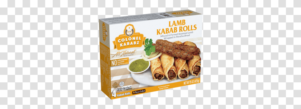 Lamb Kabab Roll Onion Ring, Lunch, Meal, Food, Sandwich Wrap Transparent Png