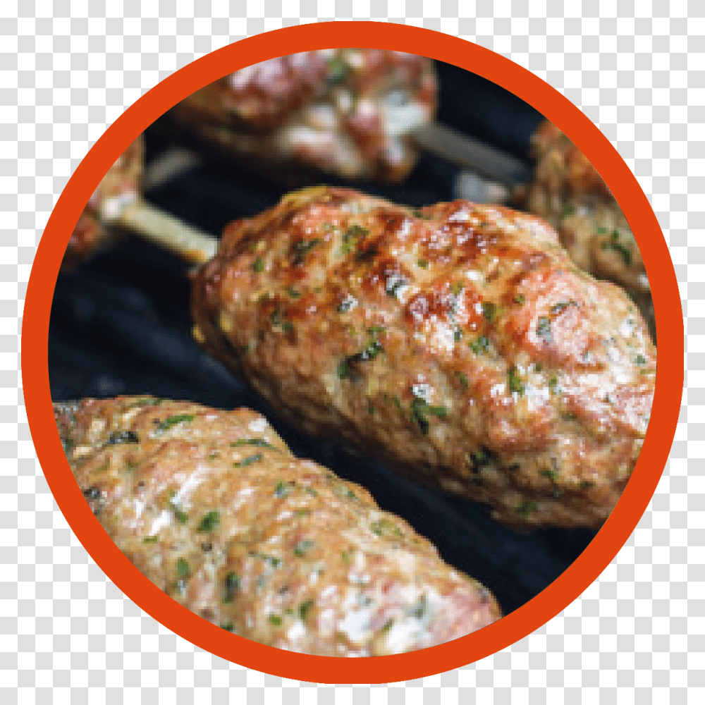 Lamb Kofta Kebab Lamb Kofta Kebab Roll, Food, Meatball, Meat Loaf Transparent Png
