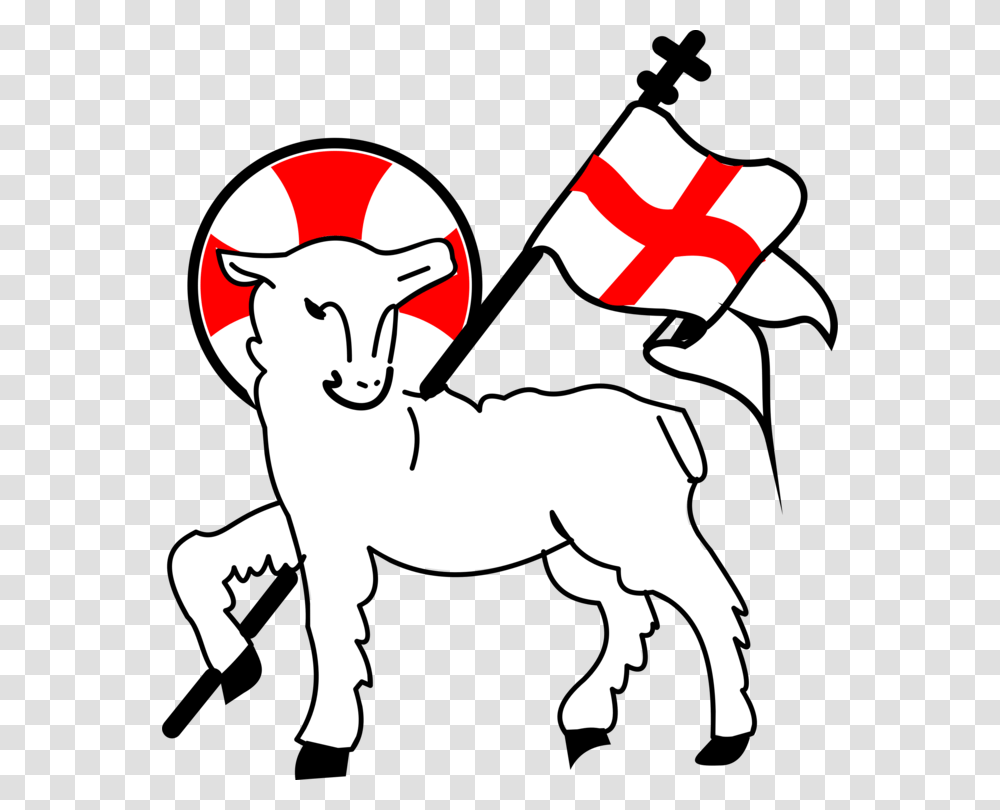 Lamb Of God God In Christianity, Animal, Mammal, Goat, Stencil Transparent Png