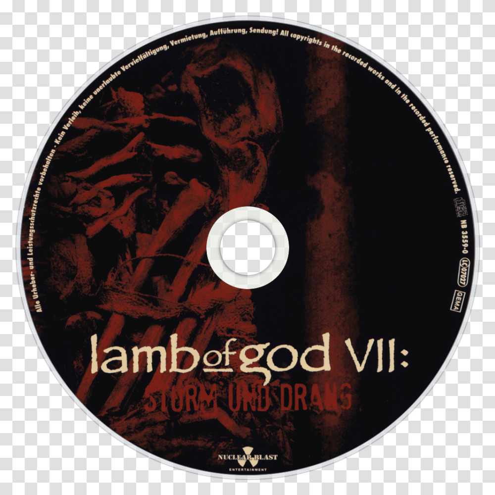 Lamb Of God Lamb Of God, Disk, Dvd, Poster, Advertisement Transparent Png