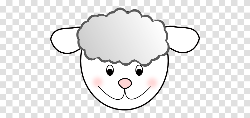 Lamb Print Out Smiling Good Sheep Clip Art, Food, Egg, Animal, Sea Life Transparent Png