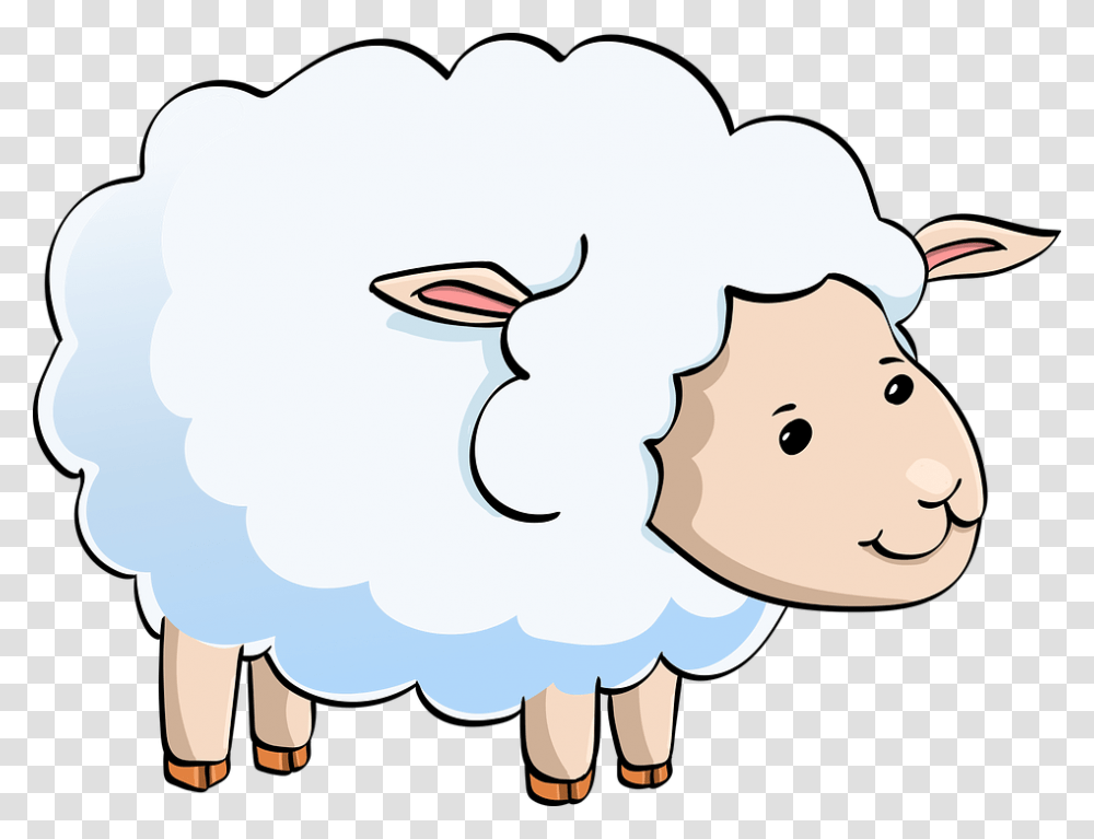 Lamb Sheep Cute Animal Funny Character Cartoon Lamb Clipart Background Free, Mammal, Dodo Transparent Png