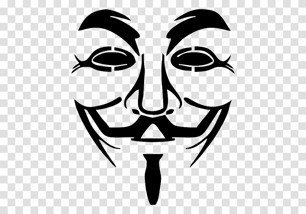 Lambdas Are Anonymous Guy Fawkes Mask, Head, Alien Transparent Png