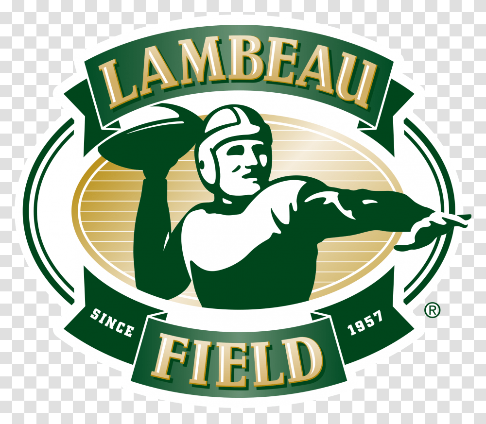 Lambeau Field Lambeau Field Sign, Label, Text, Logo, Symbol Transparent Png