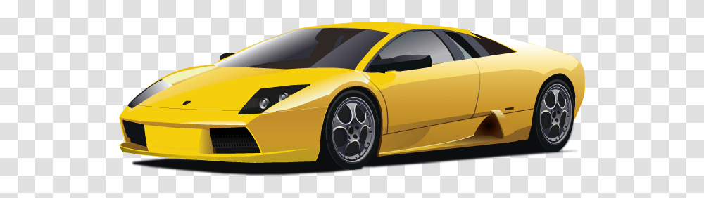 Lambo Yellow Objects In Yellow Color, Car, Vehicle, Transportation, Automobile Transparent Png