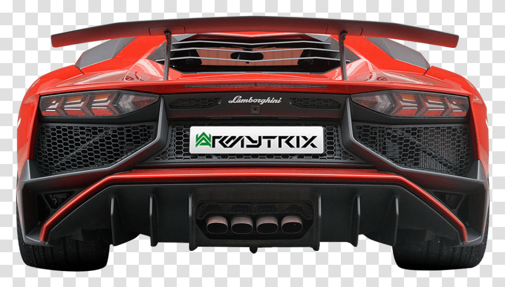 Lamborghini Aventador Download Rear Of Lamborghini, Bumper, Vehicle, Transportation, Car Transparent Png