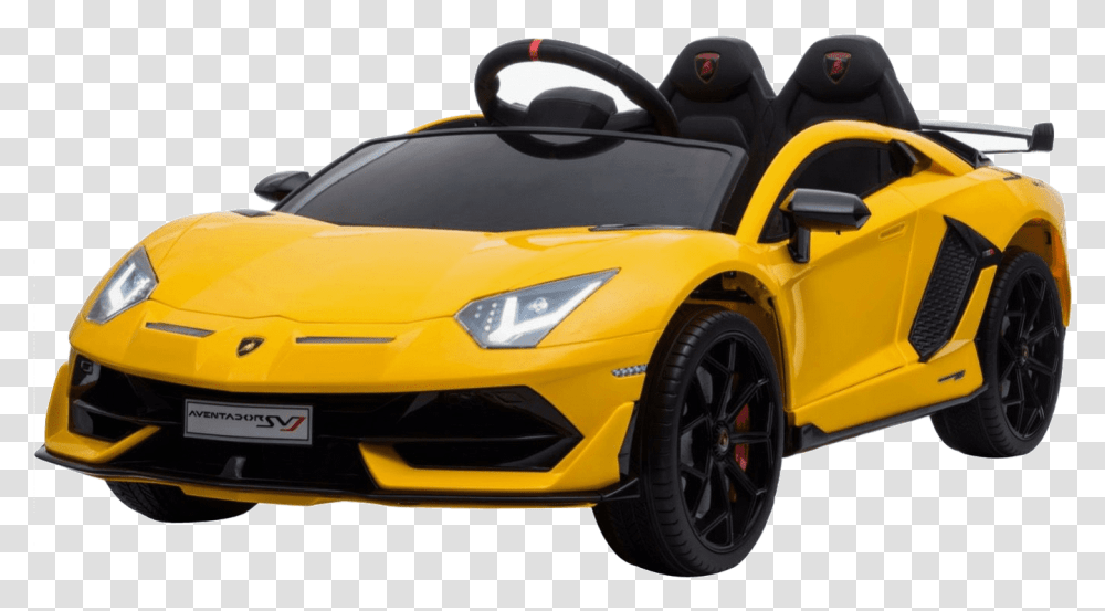 Lamborghini Aventador Sv 12v Battery Car Electric Ride Ons, Vehicle, Transportation, Tire, Sports Car Transparent Png