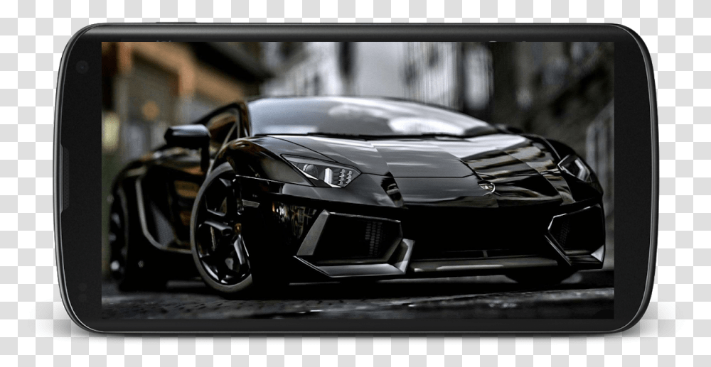 Lamborghini Aventador Svj Black, Sports Car, Vehicle, Transportation, Wheel Transparent Png