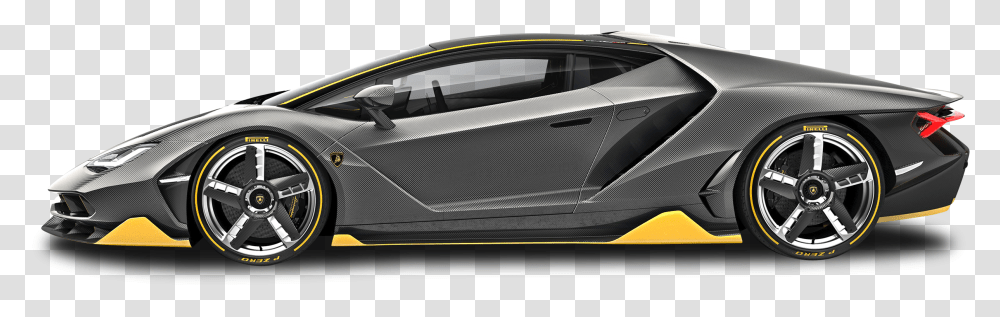 Lamborghini Centenario Side View, Tire, Wheel, Machine, Car Wheel Transparent Png