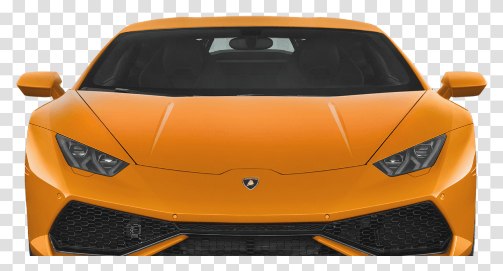 Lamborghini Front View, Car, Vehicle, Transportation, Sports Car Transparent Png