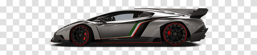 Lamborghini Veneno Italian Flag, Car, Vehicle, Transportation, Sports Car Transparent Png