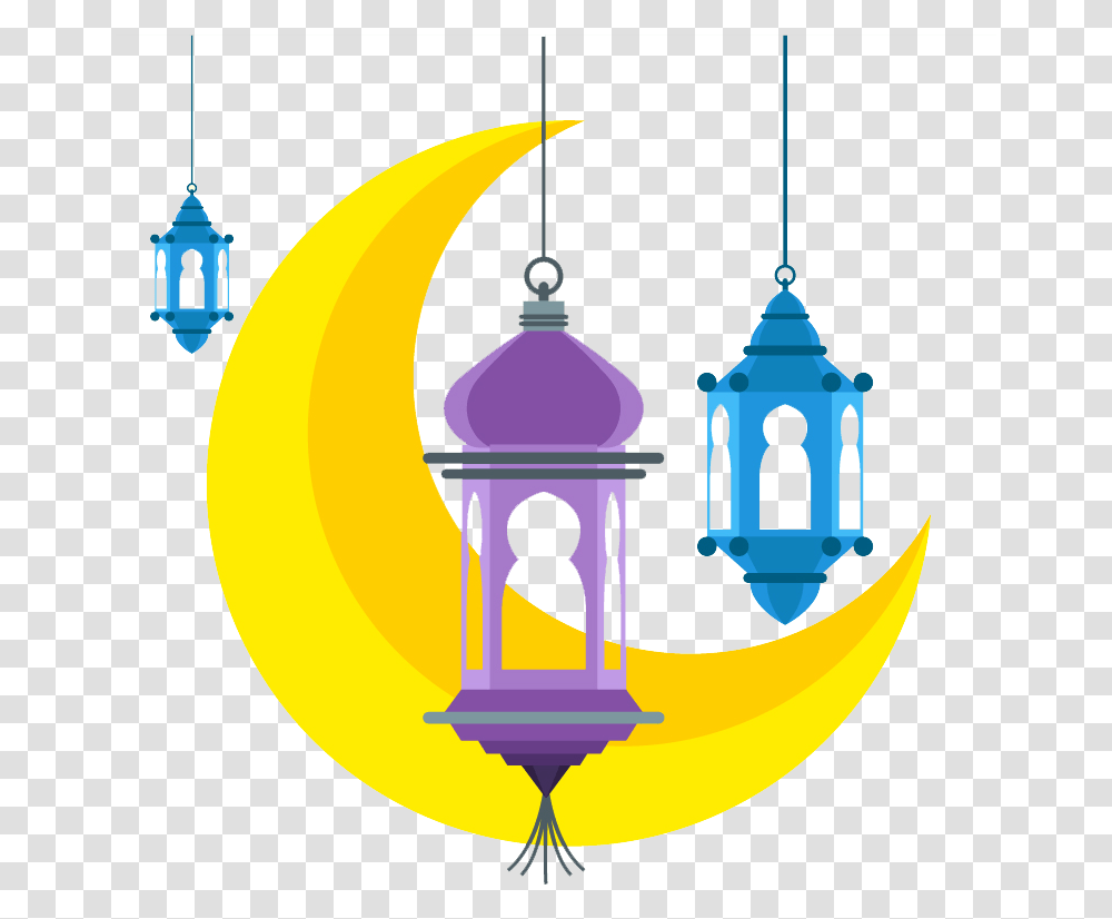 Lamp Clipart Islamic Eid Mubarak Lamp, Lighting, Lantern, Tabletop, Furniture Transparent Png