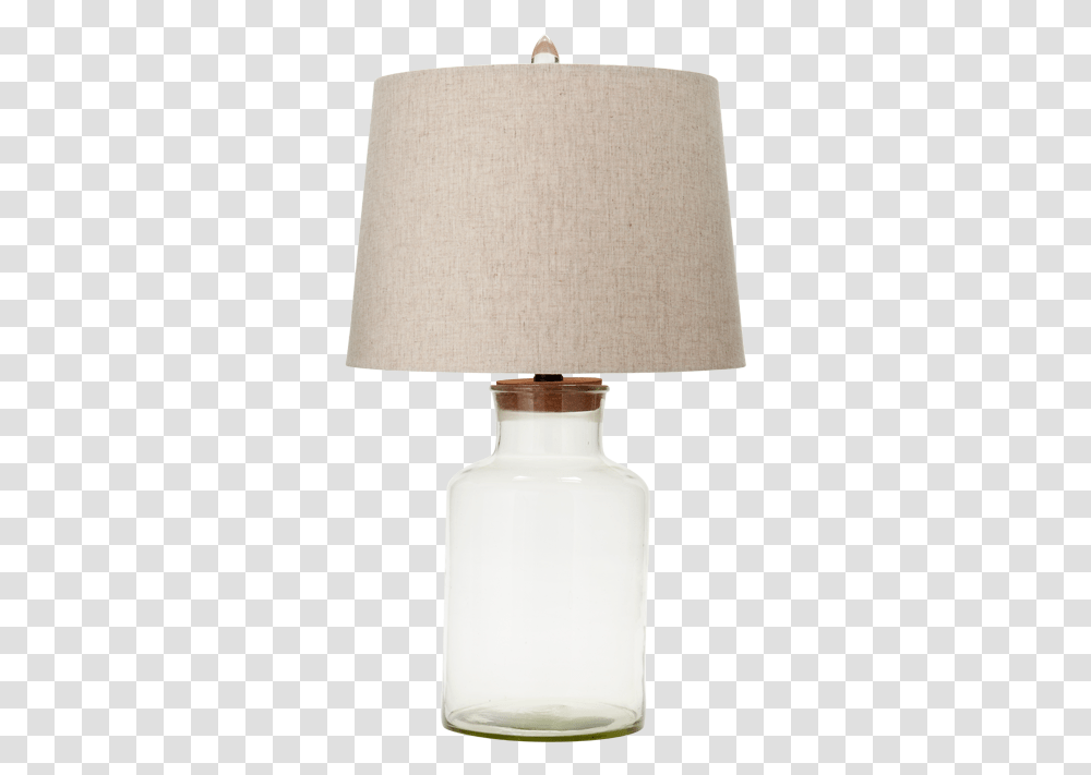 Lamp Fillable Glass Wlinen ShadeTitle 25 Lampshade, Table Lamp, Milk, Beverage, Drink Transparent Png