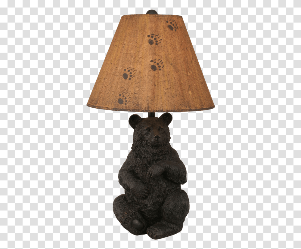 Lamp, Lampshade, Table Lamp, Bear, Wildlife Transparent Png
