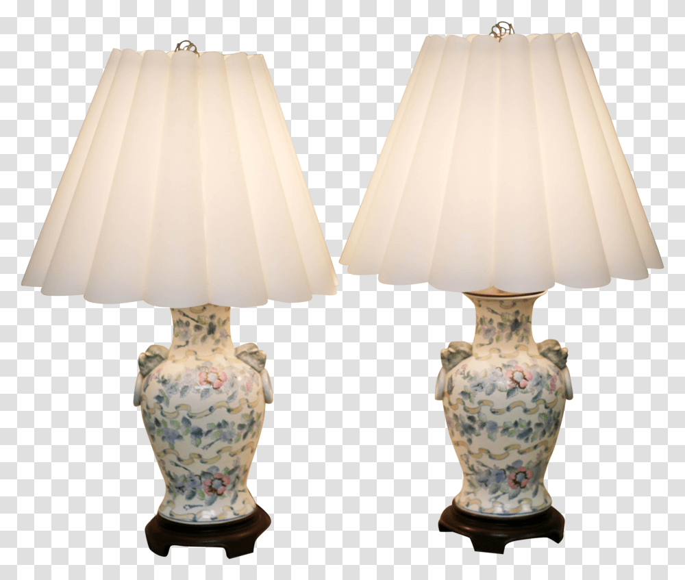 Lamp, Lampshade, Table Lamp, Porcelain Transparent Png