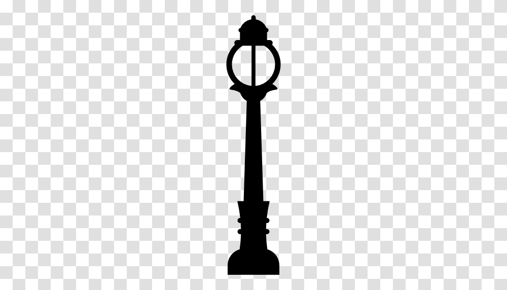 Lamp Post, Shovel, Tool, Silhouette Transparent Png