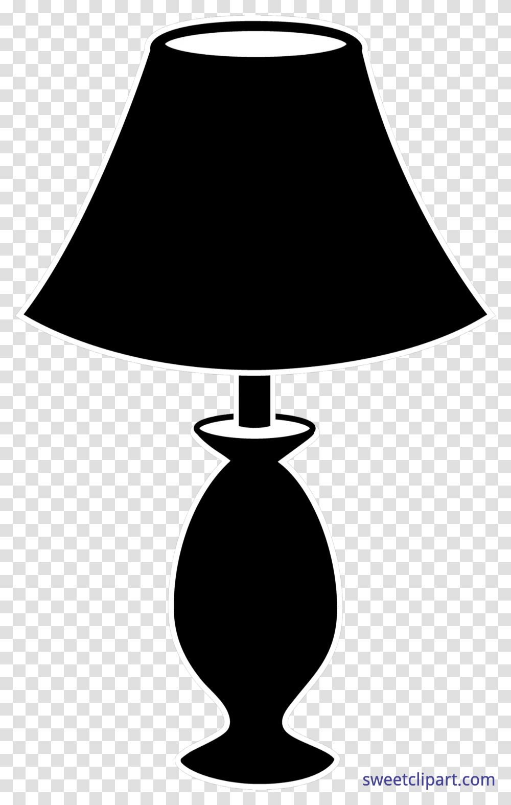 Lamp Silhouette Clip Art, Lampshade, Table Lamp Transparent Png