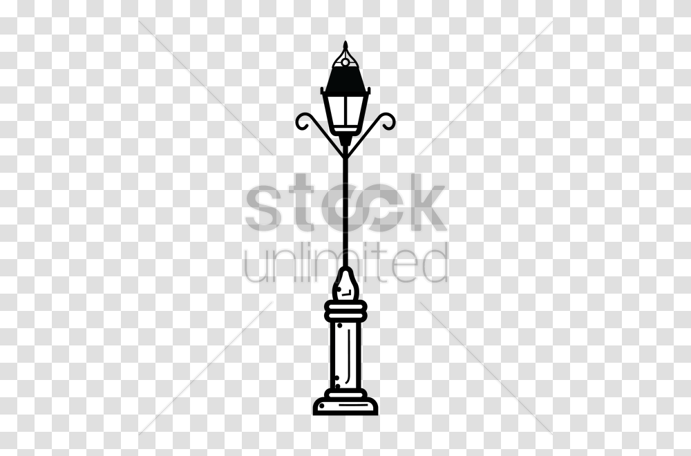 Lamppost Vector Image, Lighting, Logo Transparent Png