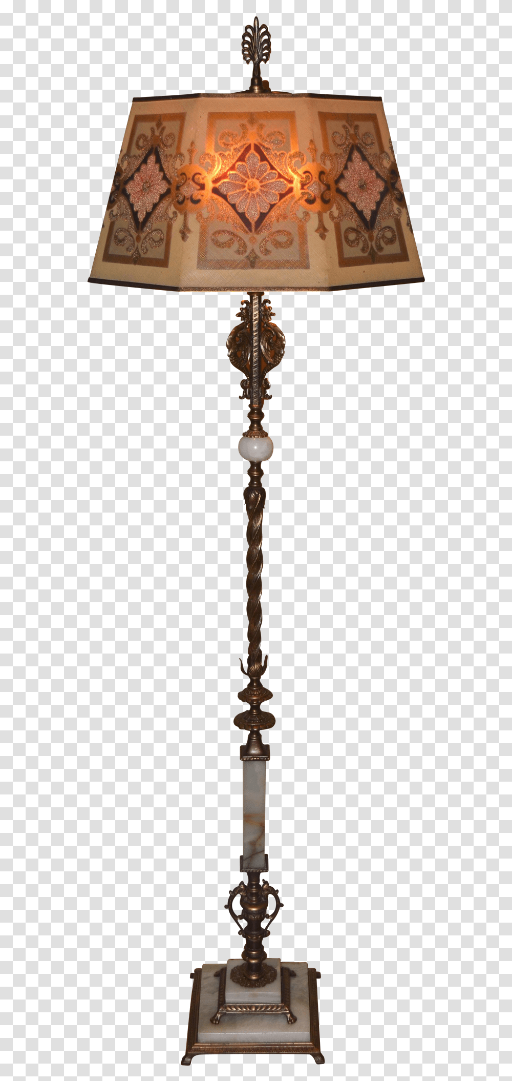 Lampshade, Bronze, Stick, Cane, Stand Transparent Png