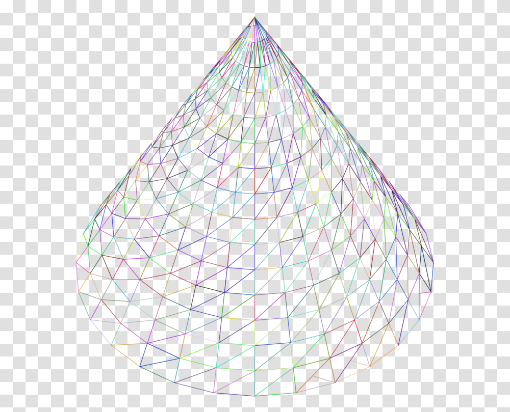 Lampshadetriangleparty Hat Wire Frame Model, Sphere, Chandelier, Ornament, Pattern Transparent Png