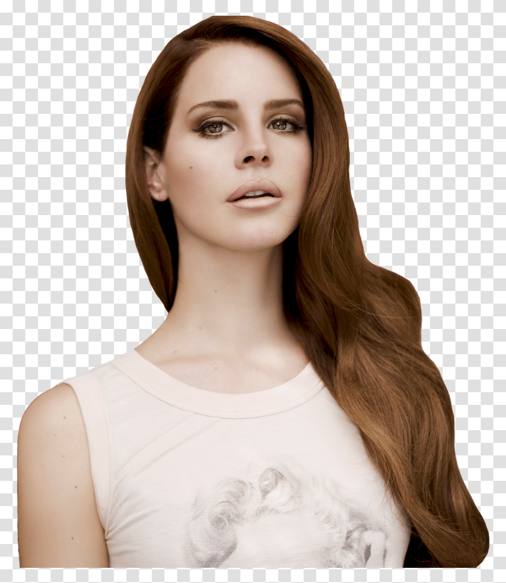 Lana Del Rey By Maarcopngs Lana Del Rey Neck, Person, Face, Female Transparent Png