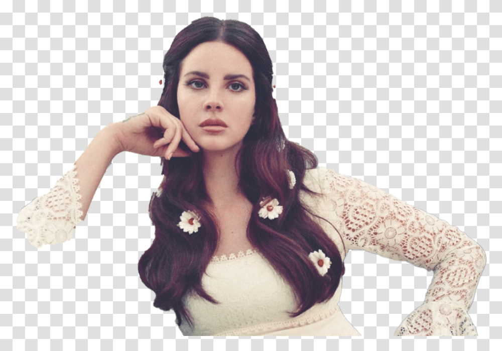 Lana Del Rey Download Image, Person, Face, Female, Sleeve Transparent Png