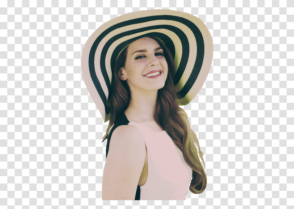Lana Del Rey Hat, Face, Person, Female Transparent Png