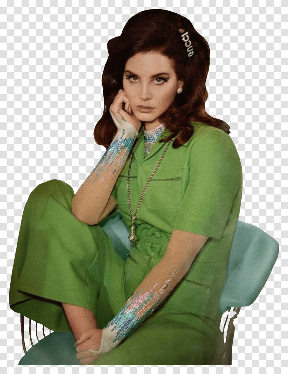 Lana Del Rey High Quality Image Gucci Lana Del Rey, Sleeve, Person, Evening Dress Transparent Png