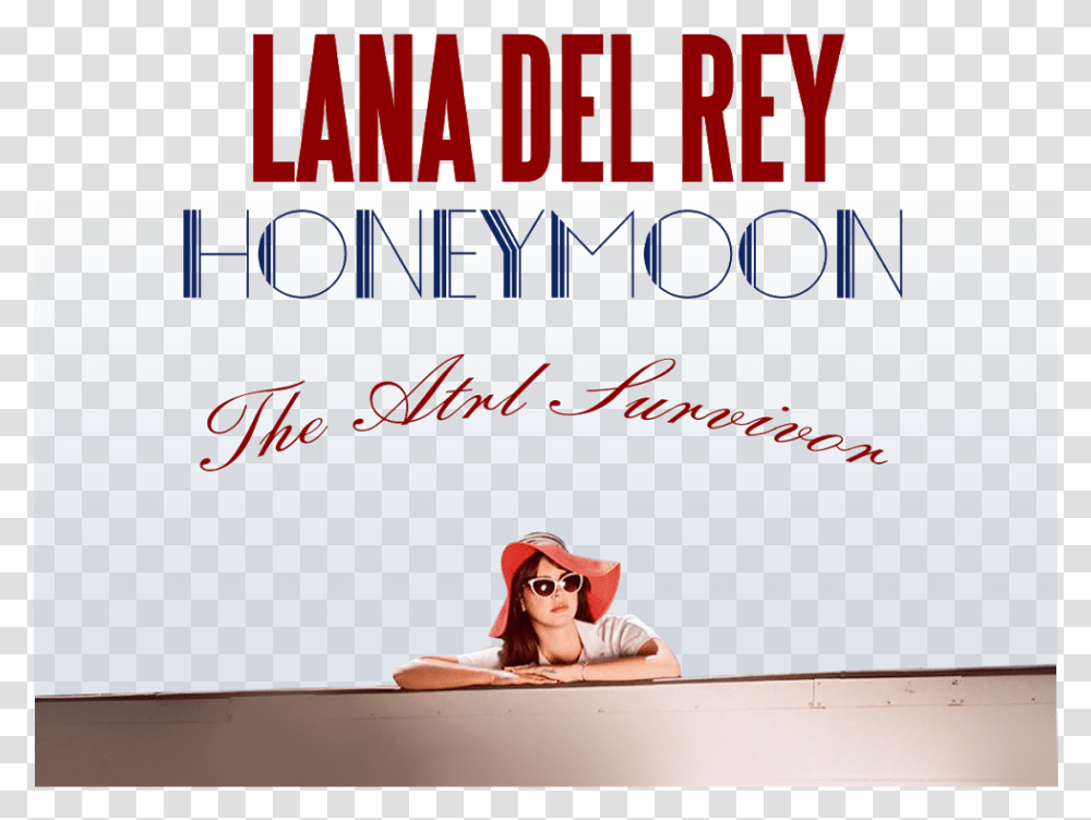 Lana Del Rey Honeymoon Cd Sitting, Sunglasses, Person, Female Transparent Png