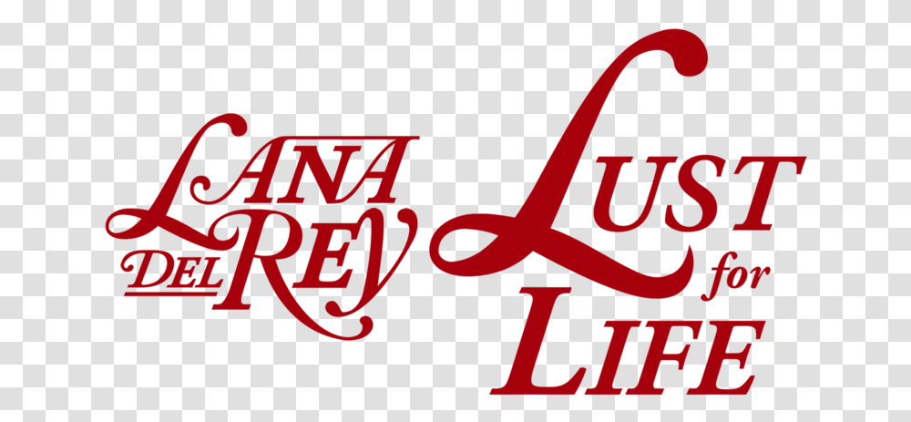 Lana Del Rey Lana Del Rey Lust For Life Logo, Alphabet, Label Transparent Png