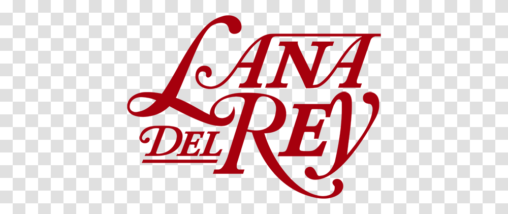 Lana Del Rey, Logo, Trademark, Maroon Transparent Png