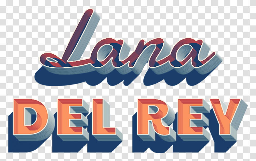 Lana Del Rey Name Logo, Label, Word, Alphabet Transparent Png