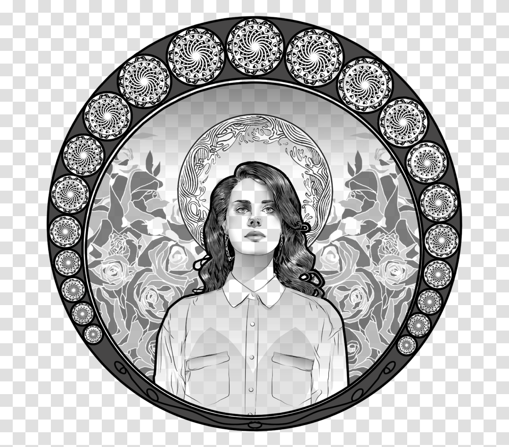 Lana Del Rey Tribute Lana Del Rey Cartoon 2017, Person, Human, Clock Tower Transparent Png