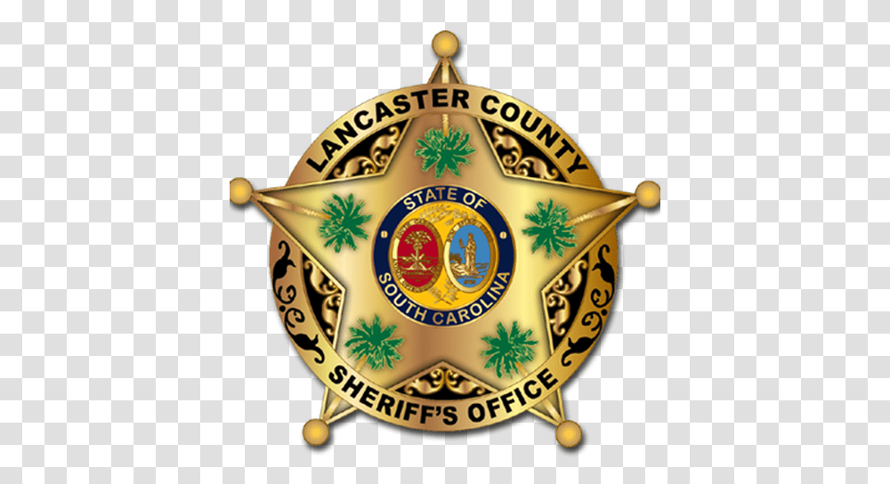 Lancaster Sheriff Emblem, Logo, Symbol, Trademark, Badge Transparent Png