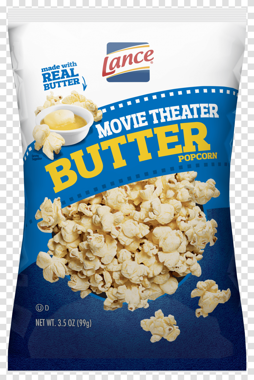 Lance Popcorn Movie Theater Butter Lance Movie Butter Popcorn, Food Transparent Png