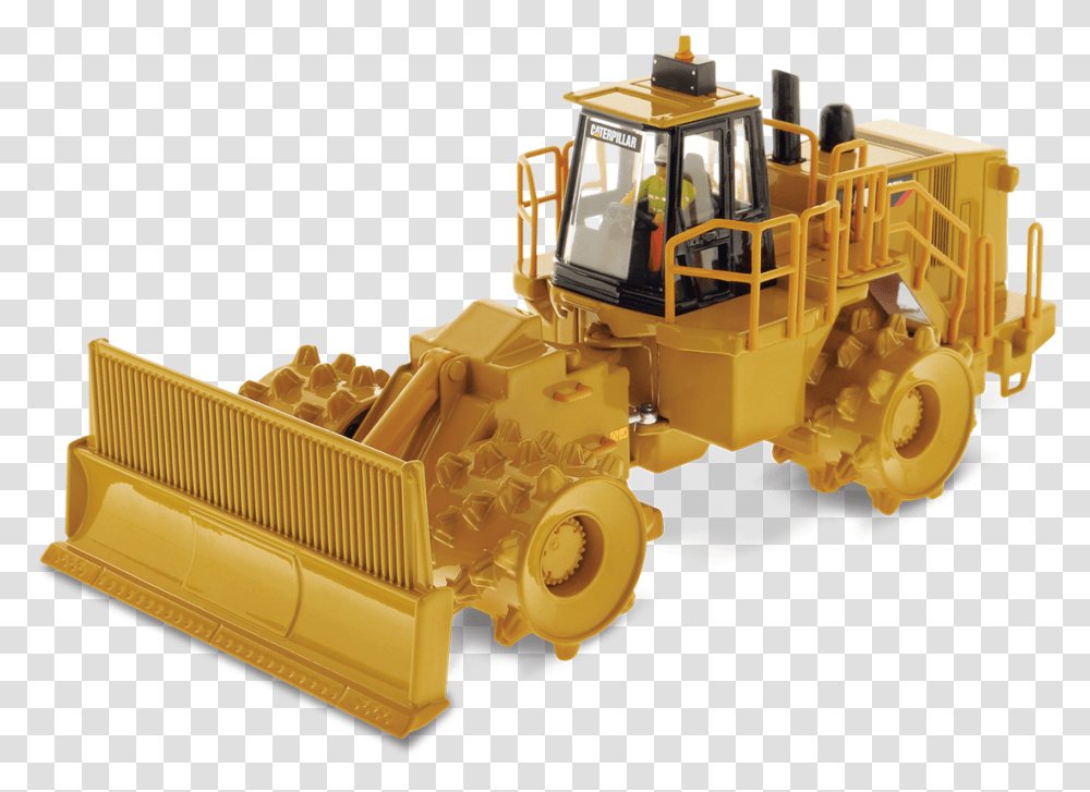 Land Ll Compactor Caterpillar 836h Landfill Compactor, Tractor, Vehicle, Transportation, Bulldozer Transparent Png
