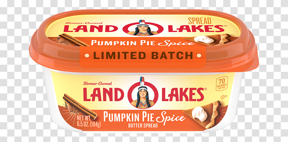 Land O Lakes Pumpkin Spice Butter, Advertisement, Poster, Flyer, Paper Transparent Png