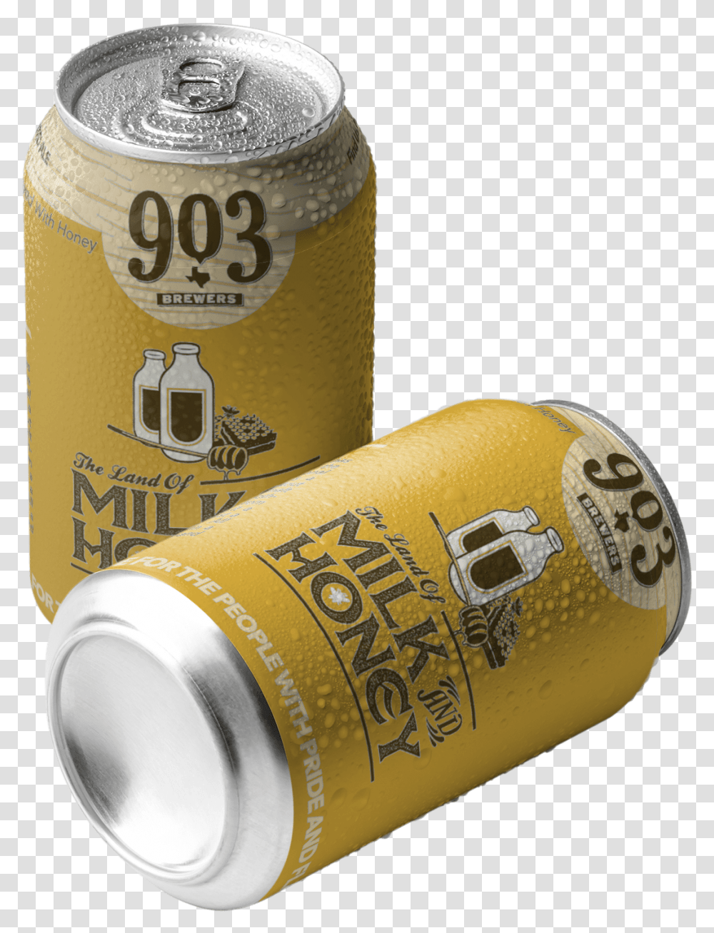 Land Of Milk And Honey Beer, Tin, Can, Tape, Bottle Transparent Png